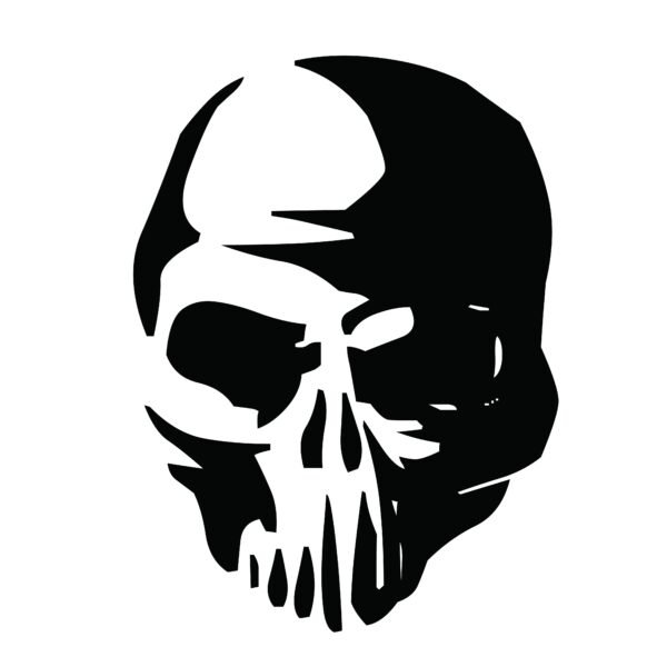 Skull Silhouette Design