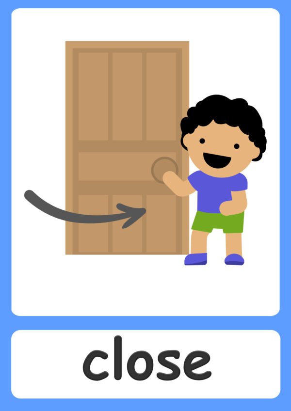 Verbs  - Flash cards and Poster - Image - Image 12