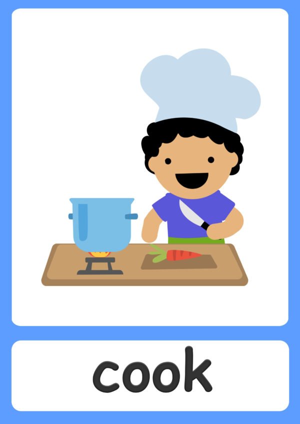 Verbs  - Flash cards and Poster - Image - Image 11