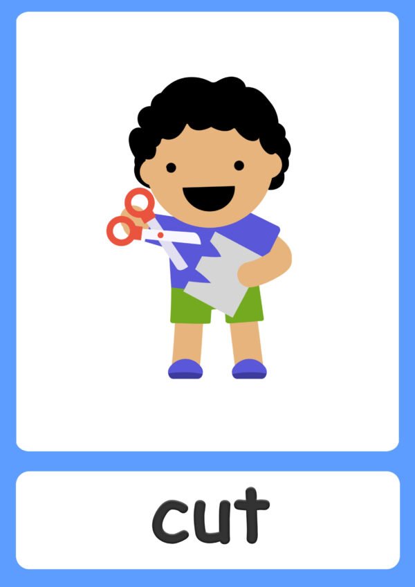 Verbs  - Flash cards and Poster - Image - Image 10