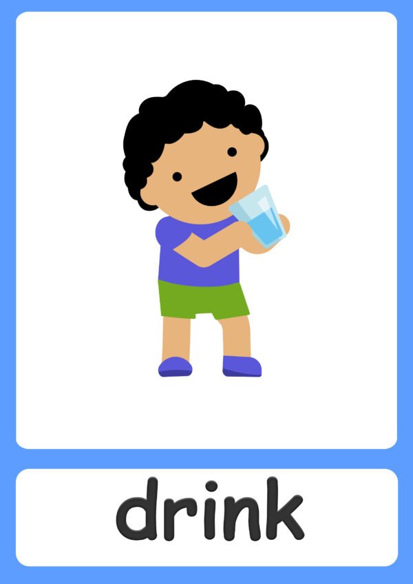 Verbs  - Flash cards and Poster - Image - Image 8