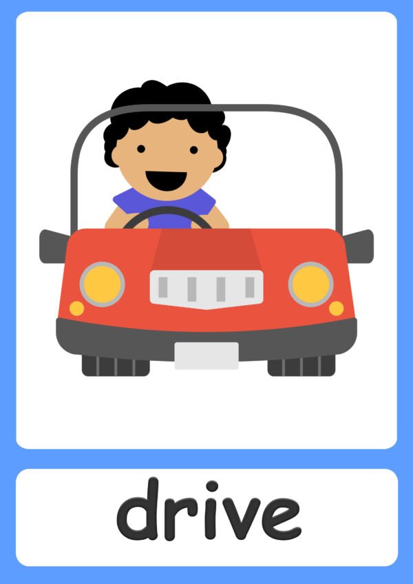 Verbs  - Flash cards and Poster - Image - Image 7