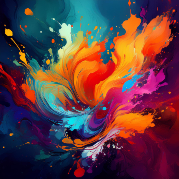 Abstract Color Splash for Bold Designs - Image 3
